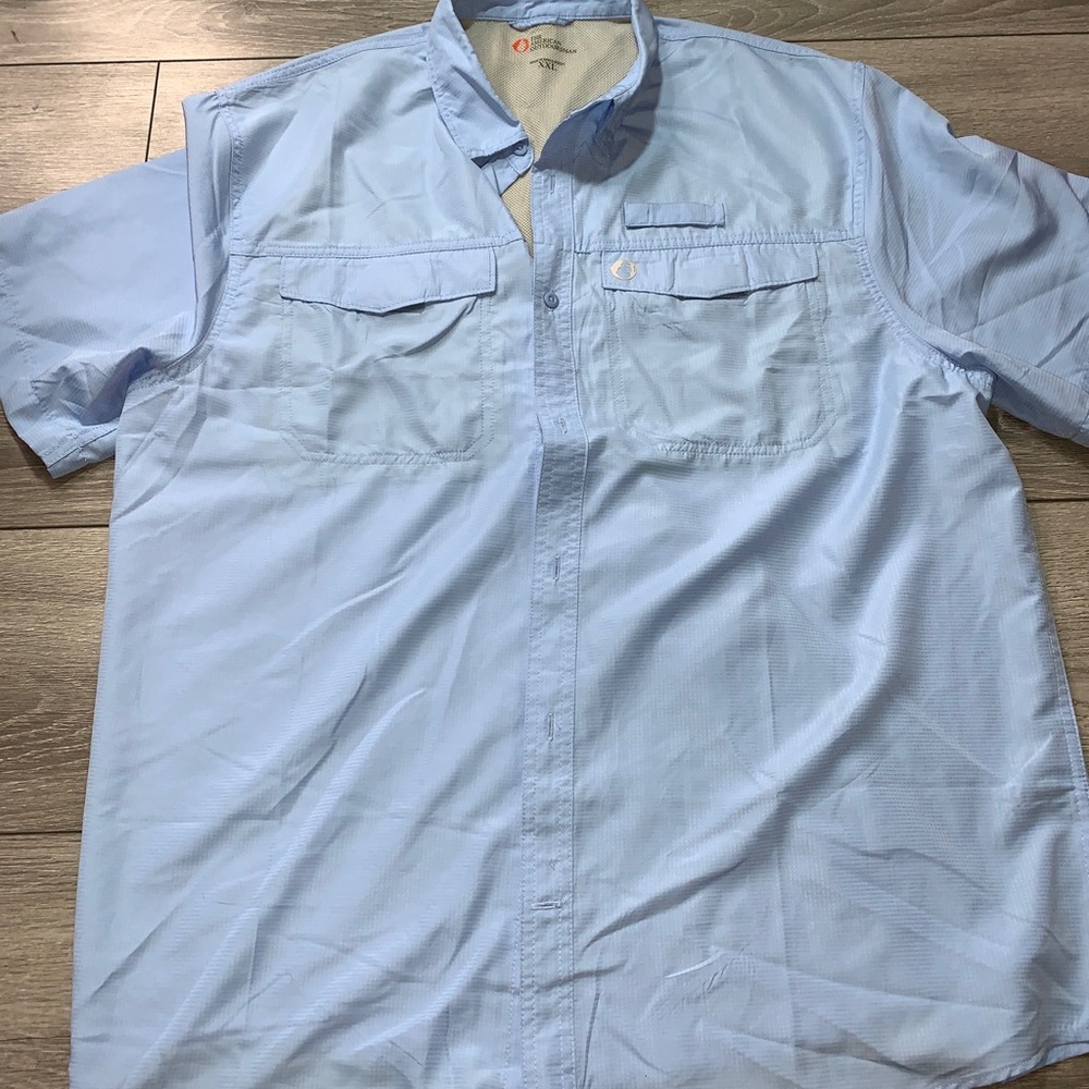 The American Outdoorsman Vented Fishing Shirt Size 2XL